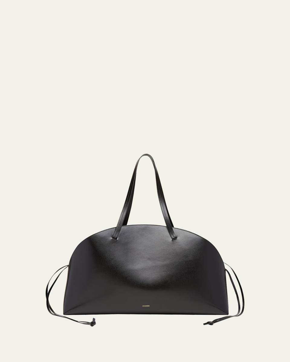 Curve Large Leather Shoulder Bag